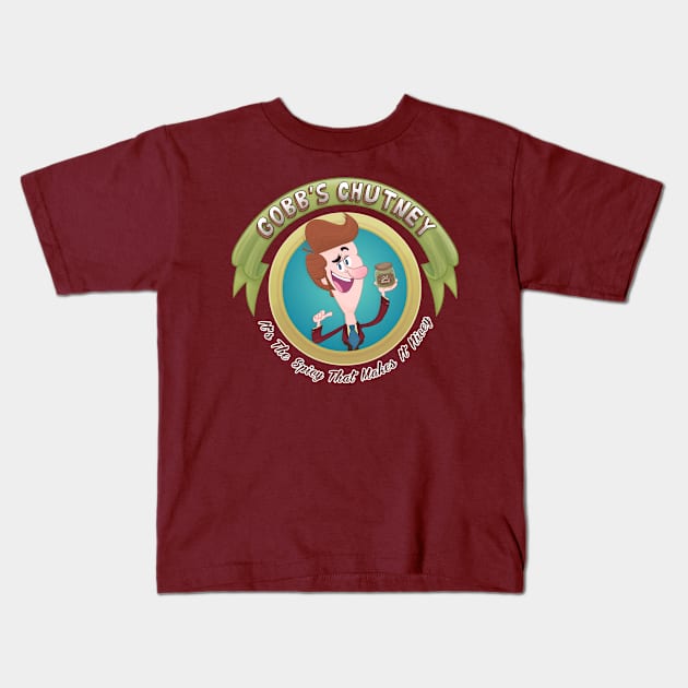 The Barefoot Bandits 'Gobb's Chutney' Kids T-Shirt by mukpuddy